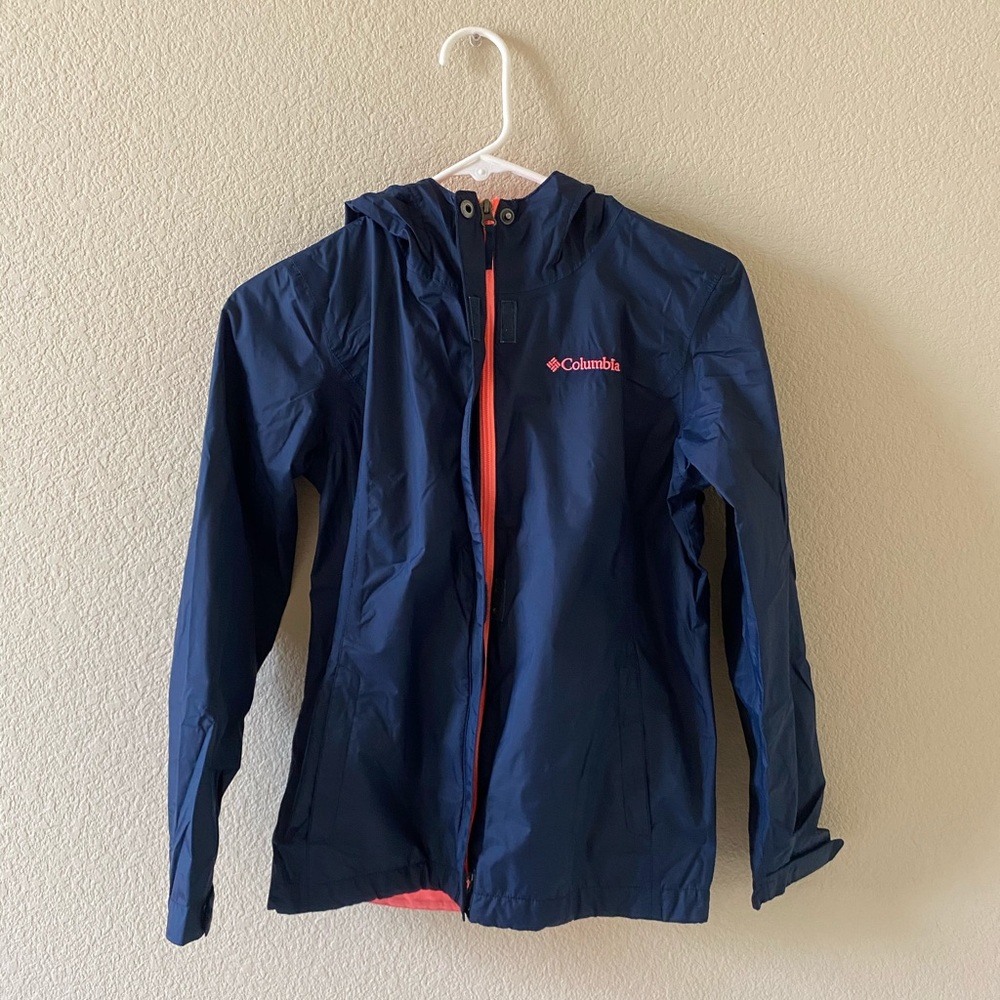 Girls Columbia Rain Jacket